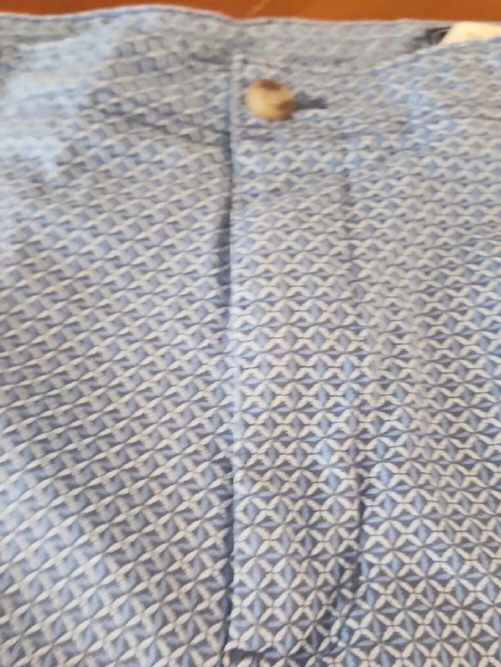 Vineyard Vines Men's Blue Geo-Print Flat Front Shorts Size 38